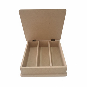 جعبه چوبی جا قاشقی شیاردار