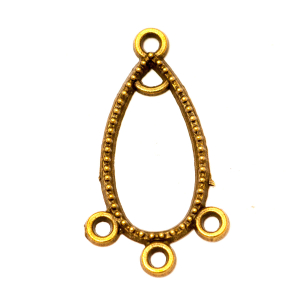 آویز واسطه طرح اشک طلایی