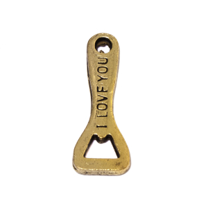 آویز طلایی طرح انبر 27mm