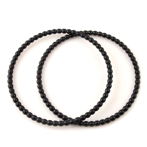 دسته کیف اعلا دایره سایز 20.5cm مشکی 