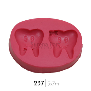 قالب سیلیکونی طرح دندان کد 3146