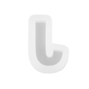 قالب سیلیکونی حرف J