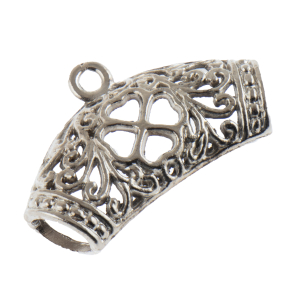 پایه گردنبند  نقره ای 32*14 mm