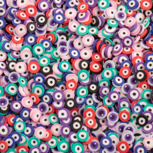 فیمو چیپسی طرح چشم نظر رنگی