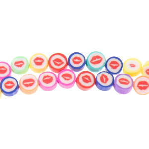 مهره فیمو طرح لب سایز 9mm