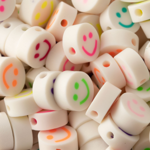 مهره فیمو طرح لبخند سایز 8کد 53