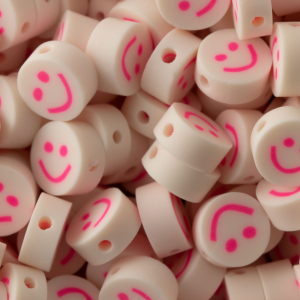 مهره فیمو طرح لبخند سایز 10کد 69