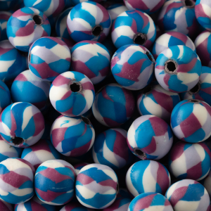 مهره فیمو عدد دایره سایز 8 کد 104