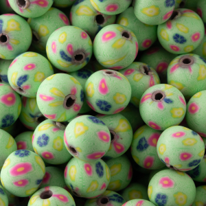 مهره فیمو عدد دایره سایز 8 کد 107