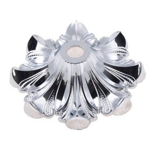 پایه نخل پلاستیکی نقره ای 10 سانتی