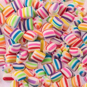 فیمو طرح آبنبات 10 mm (بدون سوراخ)