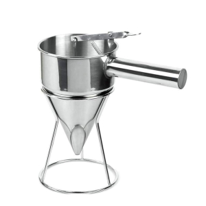 قیف ضامن دار استیل پارافین ریز