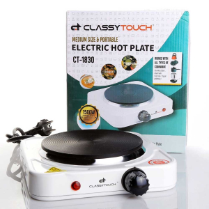 هیتر برقی صفحه چدنی تک شعله مدل ct-1830 کلاسی تاچ