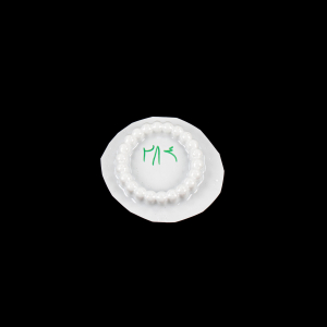 قالب طلقی ظرف مرواریدی کد 284