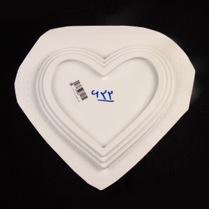 قالب طلقی قلب ۲۰ سانت درجه یک کد 622