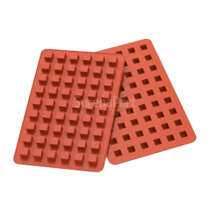 قالب شمع سیلیکونی مکعب مربع 2 سانتی کد SD520