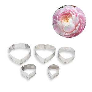 ست کاتر گلسازی 5 تایی پیونی