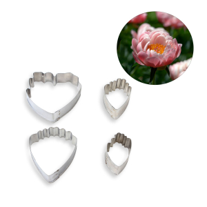 ست کاتر گلسازی 4 تایی پیونی