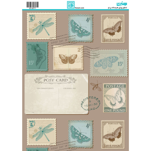 کاغذ دکوپاژ کد 771