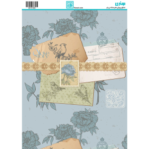کاغذ دکوپاژ کد 1605