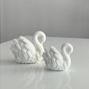 قالب سیلیکونی شمع قو 6cm