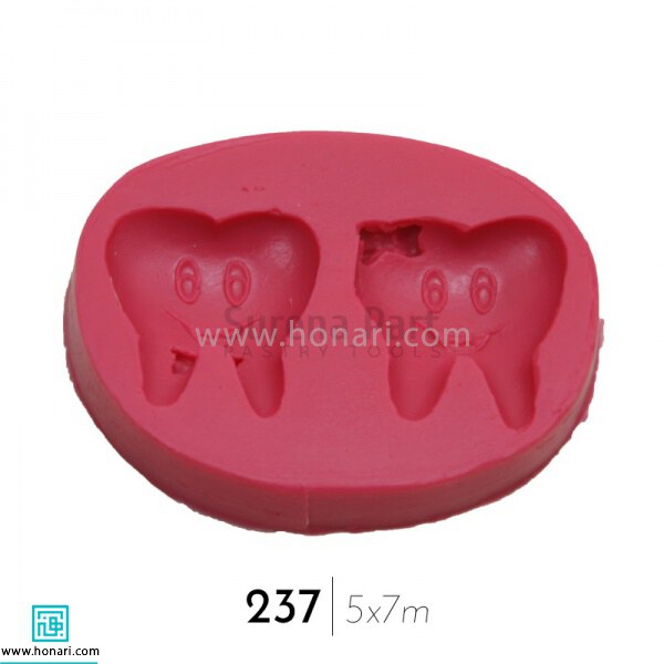 قالب سیلیکونی طرح دندان کد 3146